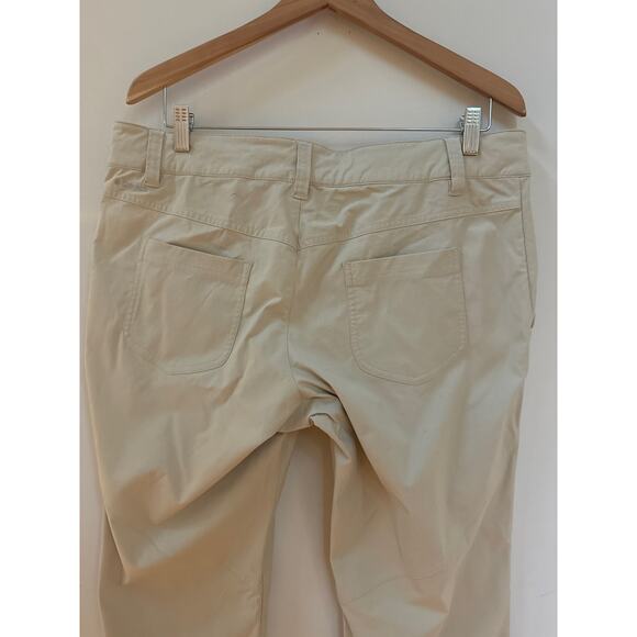 Columbia Omni Shield Advanced Repellency Pants Women's 14 Long Beige Nylon - Picture 5 of 7